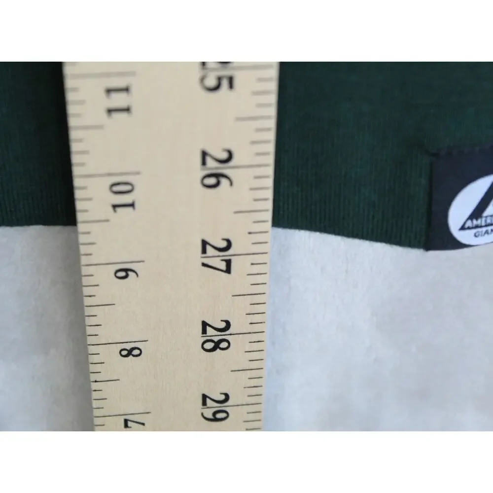 American Giant Sweatshirt Green Mens XL Heavyweight USA Minimalist Outdoor